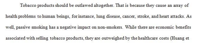 Smoking is the leading preventable cause of disease and death in the United States