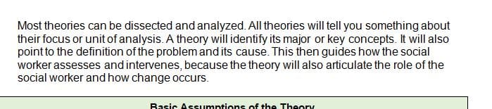 Application of Systems Theory to a Case Study