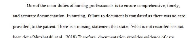 Explain the content and function of the various types of clinical documentation entered by health care.