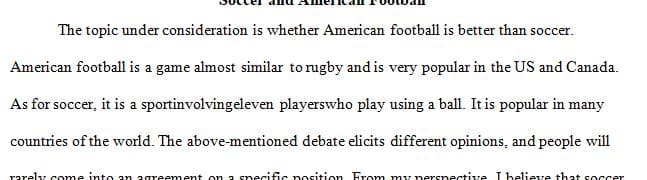 Is American football or soccer better