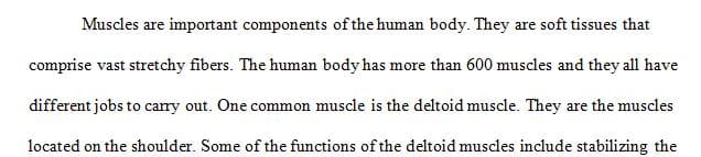 What are the functions of the deltoid muscle