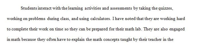 Using a variety of instructional strategies ensures that students have the opportunity to practice