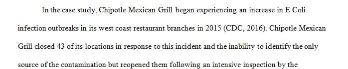 Read  Case 12 Chipotle Mexican Grill’s Strategy in 2018