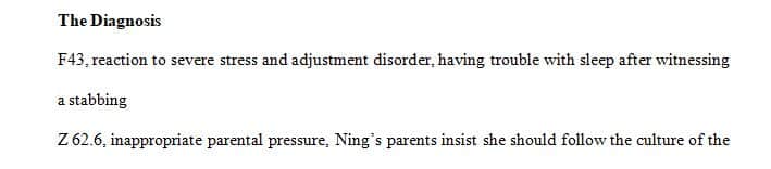 Diagnosis of Trauma- and Stressor-Related Disorders and Dissociative Disorders