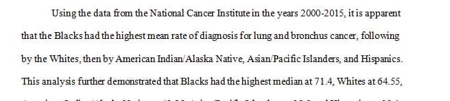 Evaluate descriptive statistics for data within the organization or for health care information