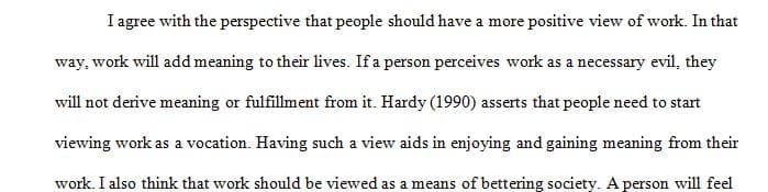 Hardy (Chapter 2) traces the theological evolution of Christian thought relative to work in God's world