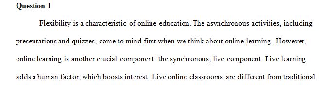 How does effective feedback differ between the online learning environment and the traditional classroom