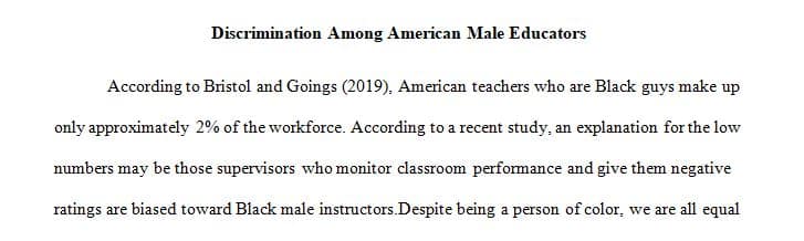 Impact of the Under-representation of African American Male Administrators in K-12 Leadership