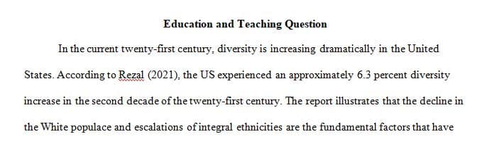 Impact of the Under-representation of African American Male Administrators