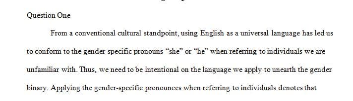 Is it appropriate to refer to people we don’t know by their apparent binary gender pronoun (him or her)