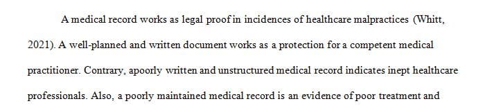 Patient Records in Legal Cases