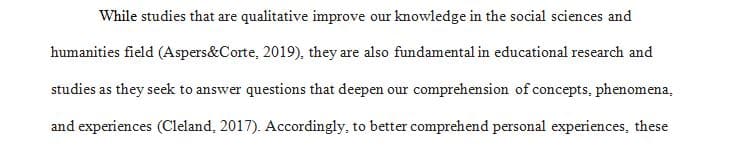 There are several unique characteristics of qualitative research that make it distinct from quantitative research. 