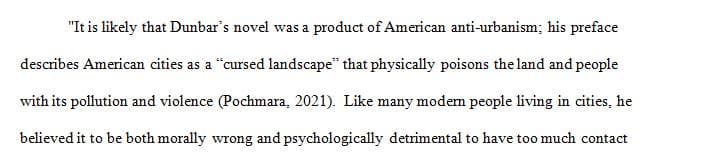 Thomas Jefferson framed the 'newness' of America as a break not only from Europe, but from urban life as the dominant social model