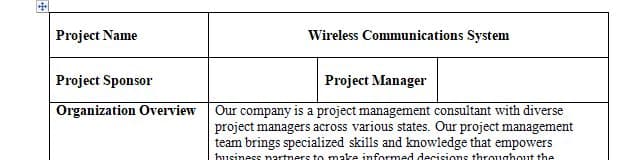 Your company is considering the deployment of a wireless communications system