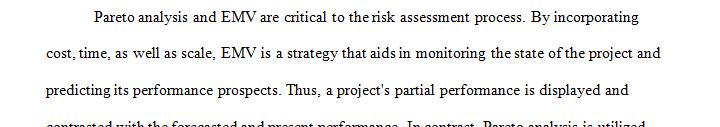 After identifying risks ranking is critical to resource allocation