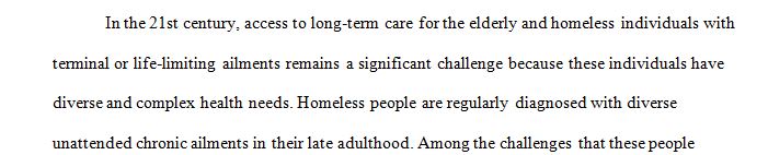 Illustrate through example the practical importance and implications of various roles and functions of a long-term care setting