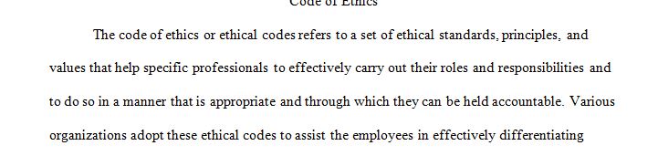 Important ethical codes to consider in counseling would be to provide guidance 