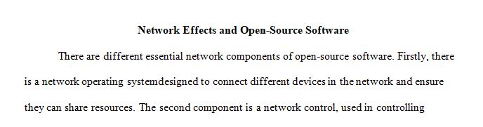 Network Effects and Open Source Software