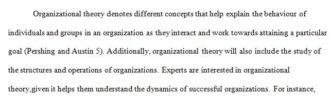 The Context of Organizational Development