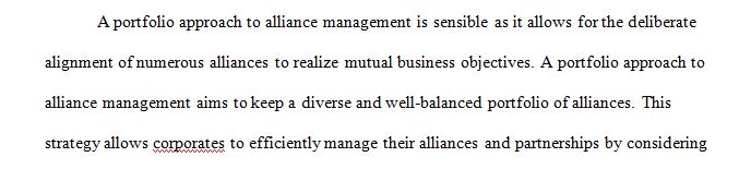 Alliances are often used to pursue business-level goals