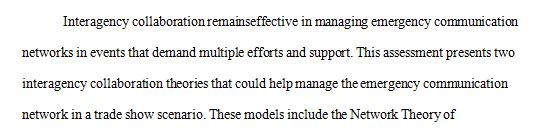 An incident commander coordinates teams of individuals with varying specializations