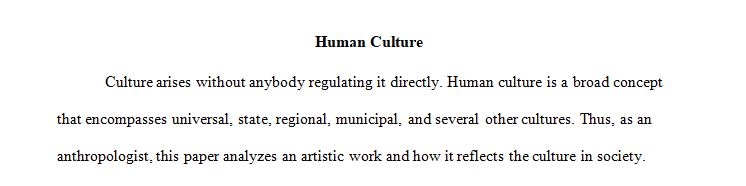 Develop questions about fundamental aspects of human culture