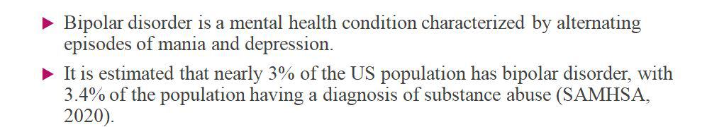 Discuss bipolar disorderin a power point presentation in which you educate peers on these types of disorders