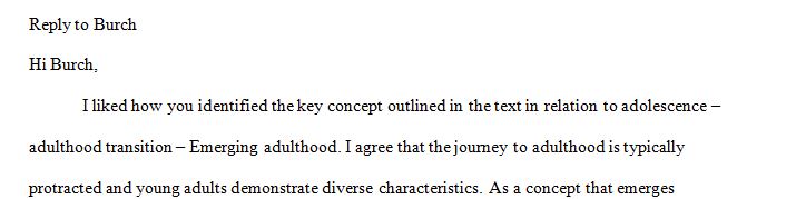 Highlight an important concept that Feldman (2019) discussed in the text concerning the transition from adolescence to adulthood