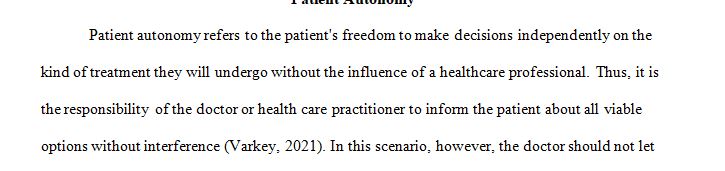 Should the physician allow Mike to continue making decisions that seem to him to be irrational and harmful to James