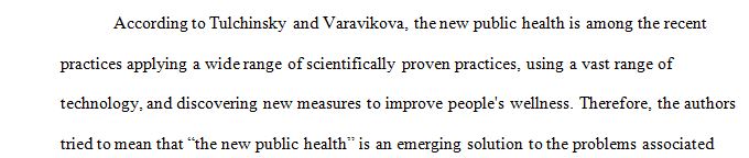 The challenges of the new public health that include caring for an aging population while also coping with chronic diseases and inequality