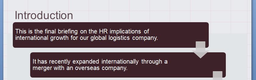 The fictitious company is a global logistics company that produces supplies