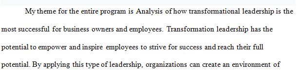 synthesize the information from this course with your approved topic from BSAD 560 - Leadership as a Calling