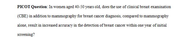 Diagnosis Procedures for Breast Cancer