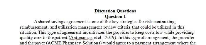 Discuss reimbursement & UM review criteria you could potentially utilize