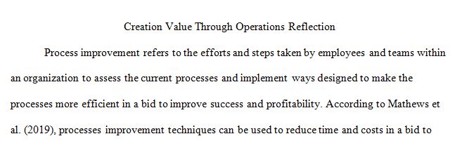 Evaluate data-driven processes and approaches of an organization’s operations