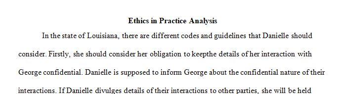 In the workplace, counselors are often faced with ethical dilemmas and must consider how they will resolve the issues.    