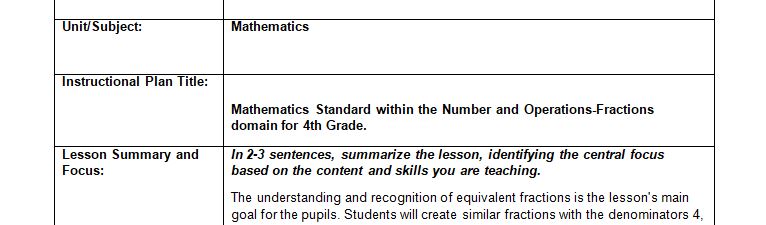 Lesson planning is not just about planning for what you want your students to know