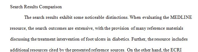 Locate practice guidelines on the treatment of foot ulcers in diabetics