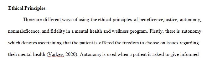 Read the ACA and APA Code of Ethics