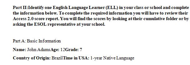 Read the Article Access for ELLs 2.0.