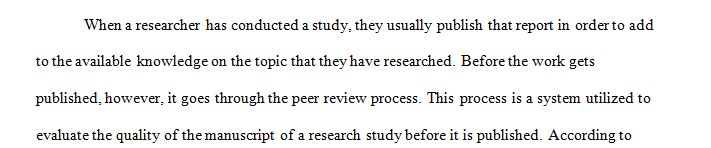 Reflect on the peer-review process and why it is highly valued in the scientific community