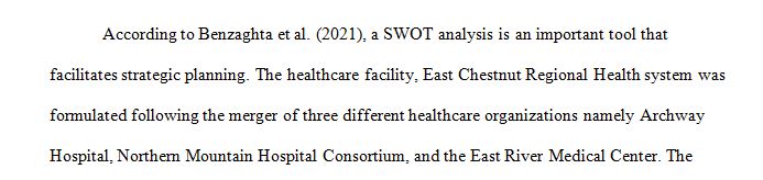 Review the Case Study: East Chestnut Regional Health System 