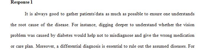 This patient has come into the office complaining of decreased vision with a bothersome glare that has increased over the past year.