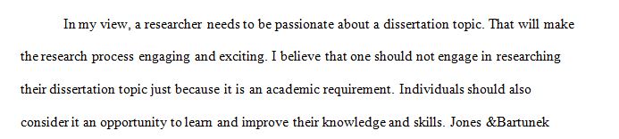 When choosing a dissertation topic or a capstone project it can be difficult to find a balance between choosing to focus or research an issue 