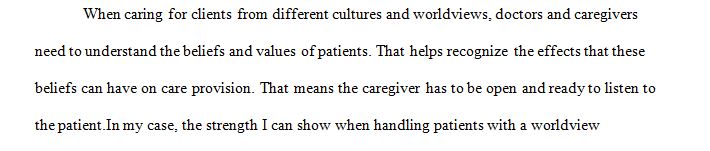 When it comes to facilitating spiritual care for patients with worldviews different from your own