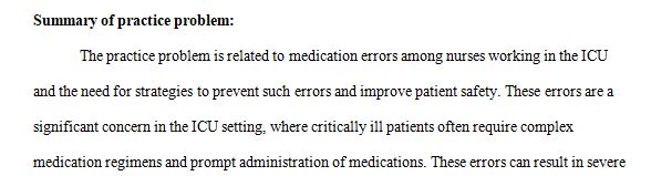 the role of the DNP in terms of asking a practice question