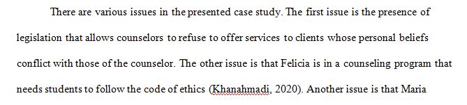 Making ethical decisions and having a model to make ethical decisions is important within the counseling profession