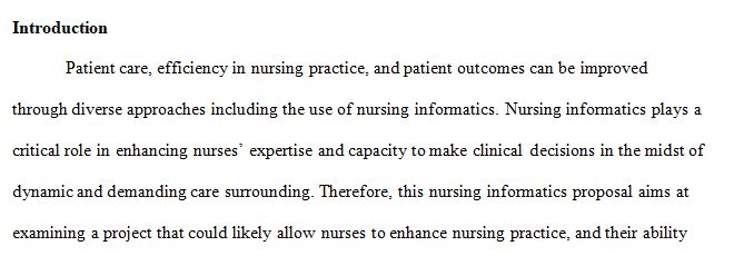 Reflect on how emerging technologies such as artificial intelligence may help fortify nursing informatics