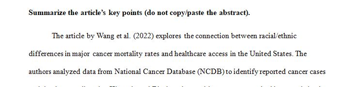 Research the topic of disparities in healthcare