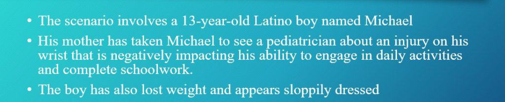 Create a presentation in which you describe how you will manage a case involving biopsychosocial factors.